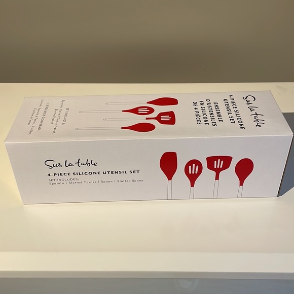 Sue La Table 4-piece Silicone Utensil Set - Picture 4 of 6